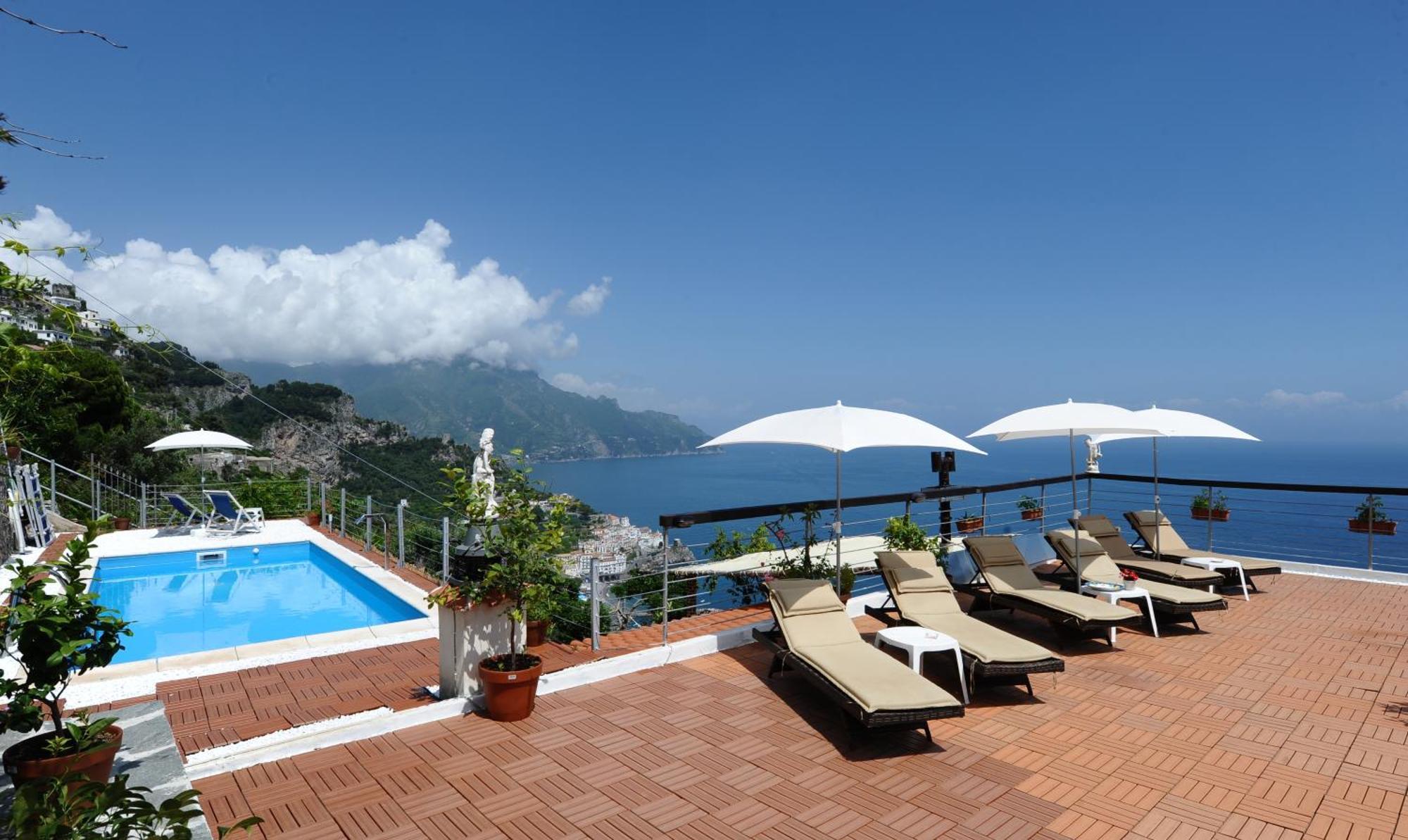 H.H.Le Palme Bed & Breakfast อามาลฟี ภายนอก รูปภาพ